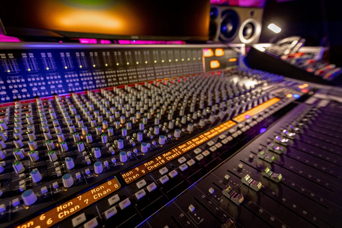 mesa mezcla y mastering